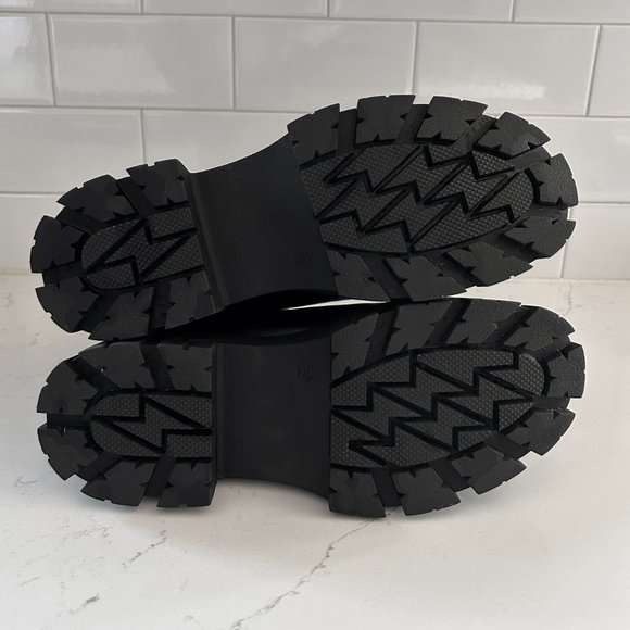 NIB Jeossy Women's Chelsea Ankle Boots | Fashion Lug Sole Platform size 7.5 - Picture 4 of 10